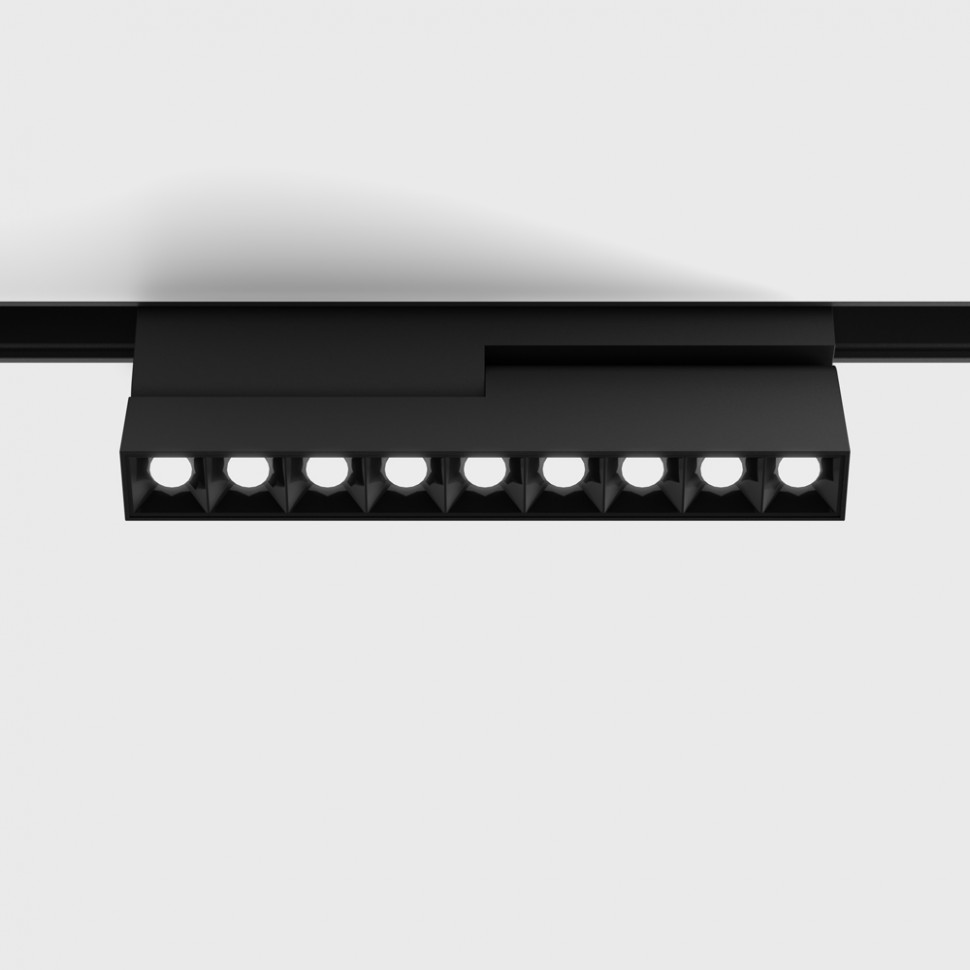 картинка Трековые светильники Светильник трековый LTX IN_LINE COMFORT B 205, L205mm, W24,5mm, H48mm, LED 12W, 4000К, черный (06.2052.12.940.BK)
