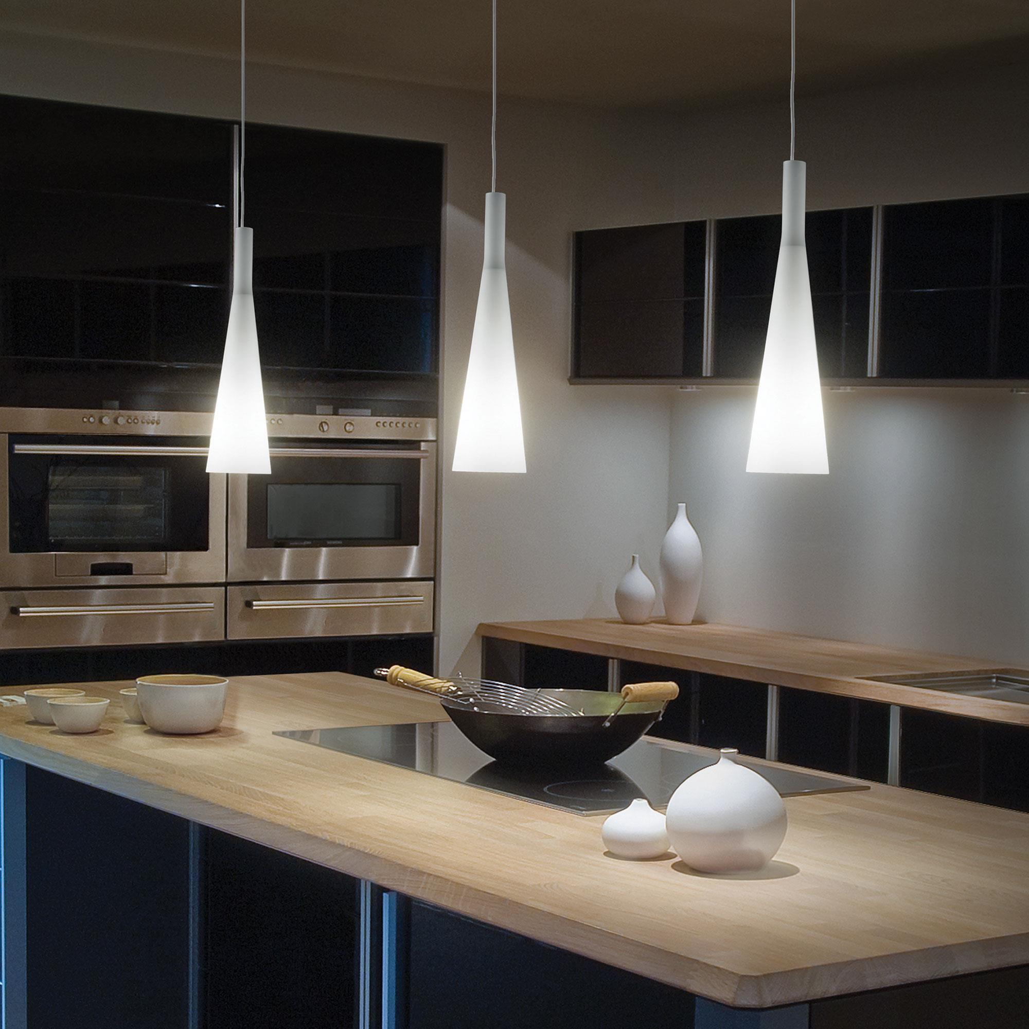 картинка Современные подвесные светильники Подвес Ideal Lux Milk 026787 SP1