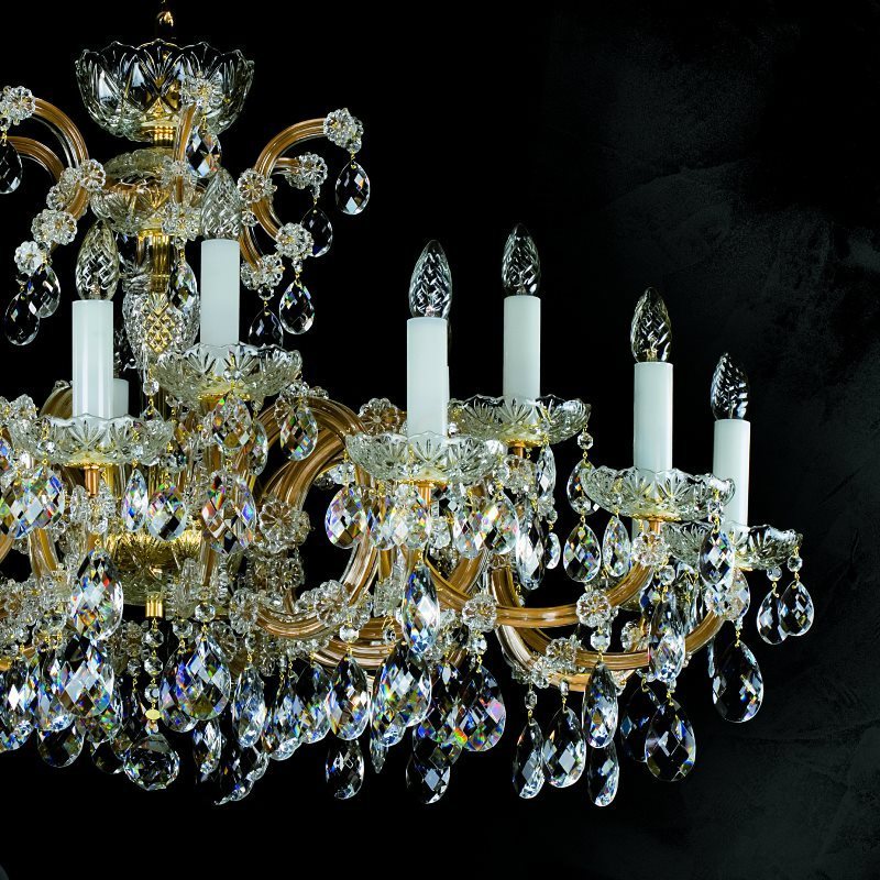 картинка Хрустальные люстры Хрустальная люстра ArtGlass MT-17 Va CE