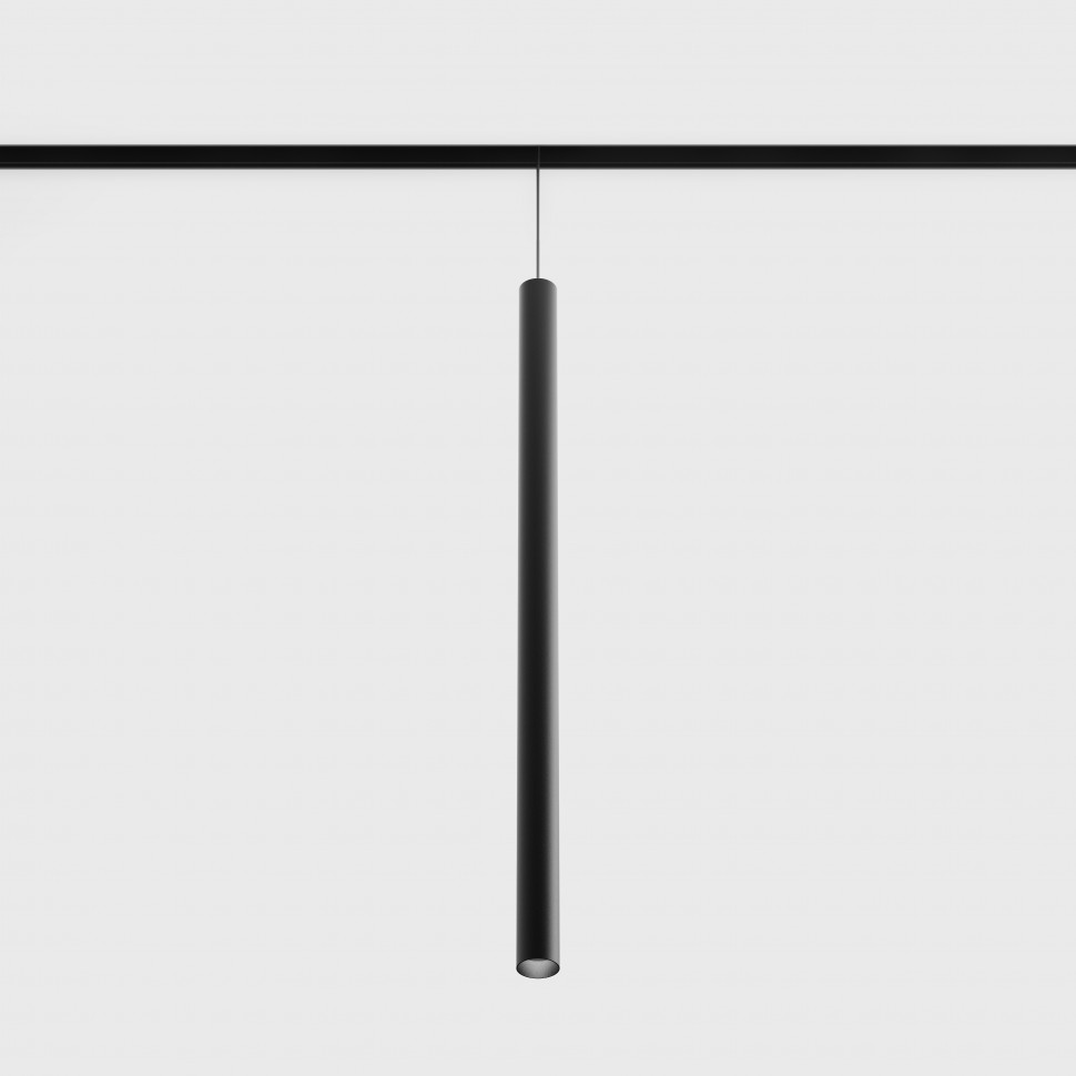 картинка Трековые светильники Светильник трековый LTX IN_LINE TUB S P 600, D30mm, H600mm, LED 8W, 3000К, черный (06.0360.8.930.BK)