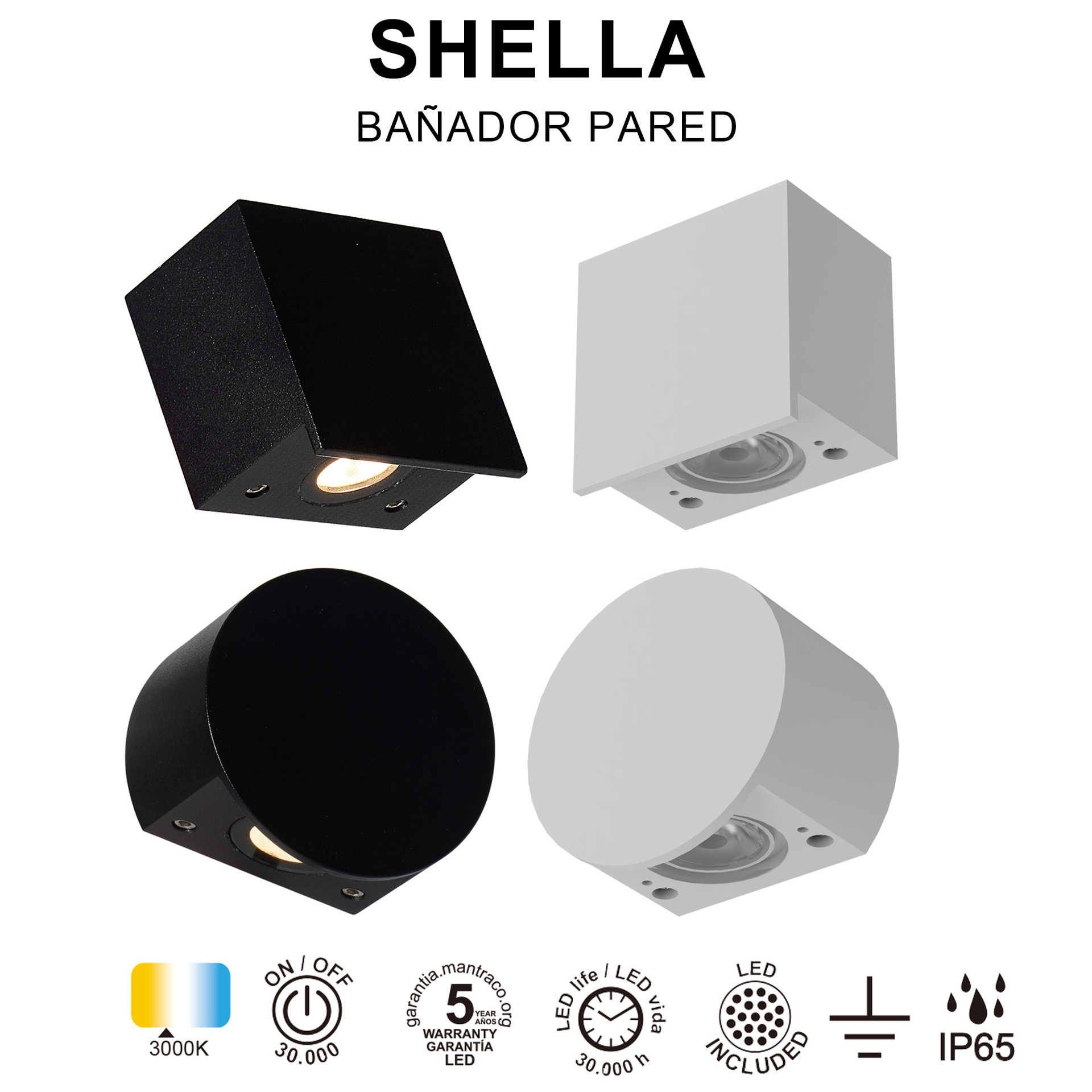 картинка Подсветки ступеней Подсветка MANTRA Shella 9601