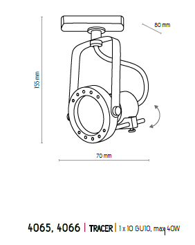 картинка Трековые светильники Трековый светильник TK Lighting Tracer 4066