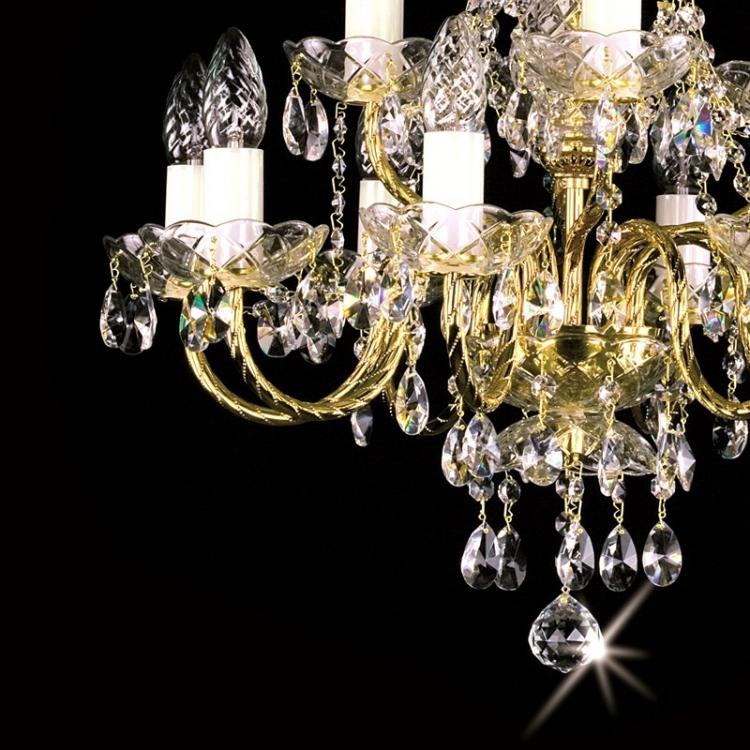 картинка Хрустальные люстры Люстра хрустальная Artglass ADELA XII. CE