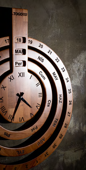 картинка Декор Настенные часы TOGO Times Watch 