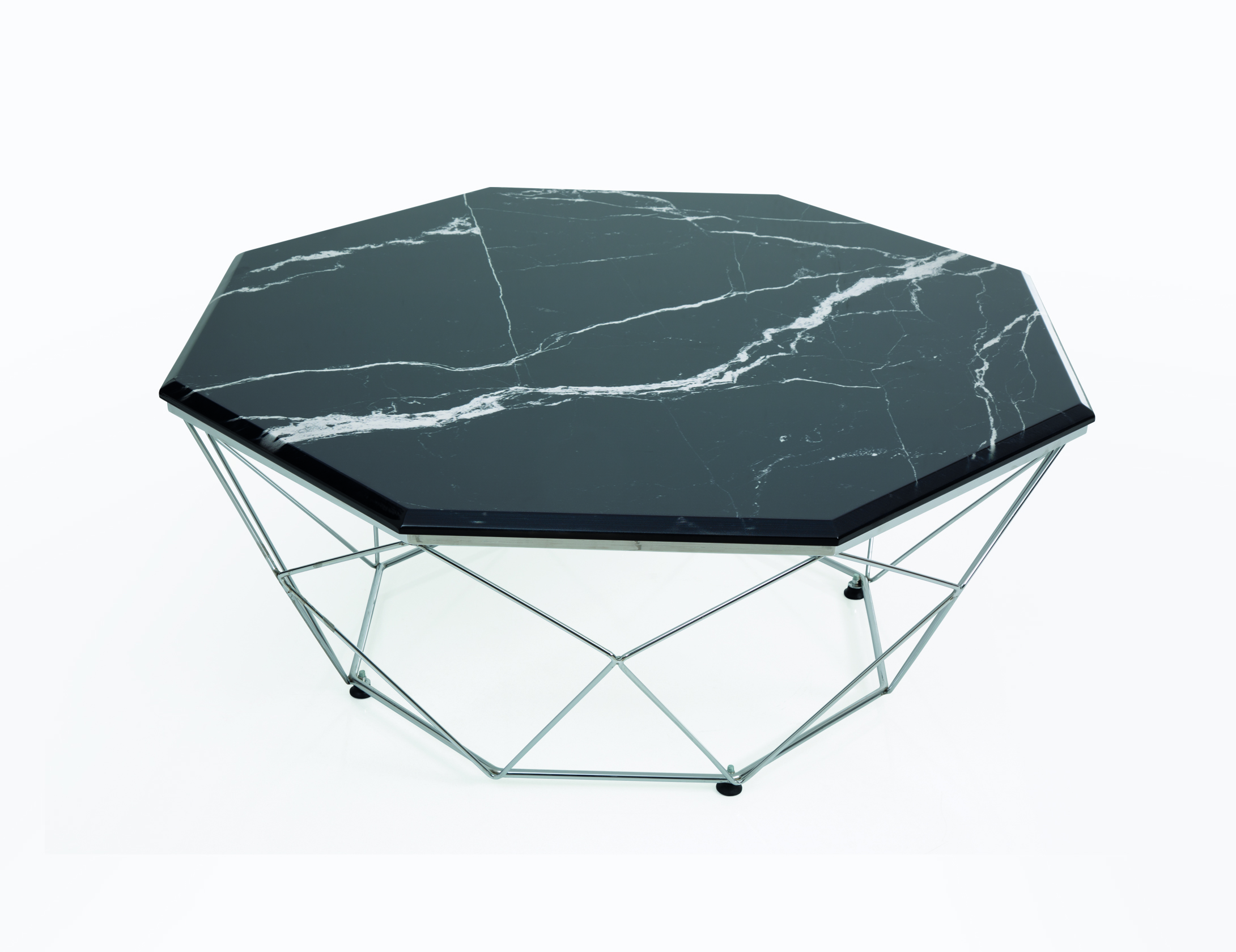 картинка Столики Столик кофейный LEGNOStill Hexagon silver