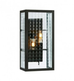 картинка Современные бра FULHAM Бра Markslojd 2L Black/Glass IP44 107182