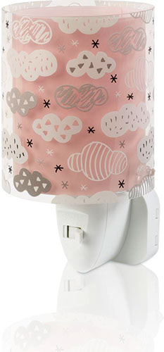 картинка Для детей Ночник (бра) в розетку Dalber Clouds Pink 41415S