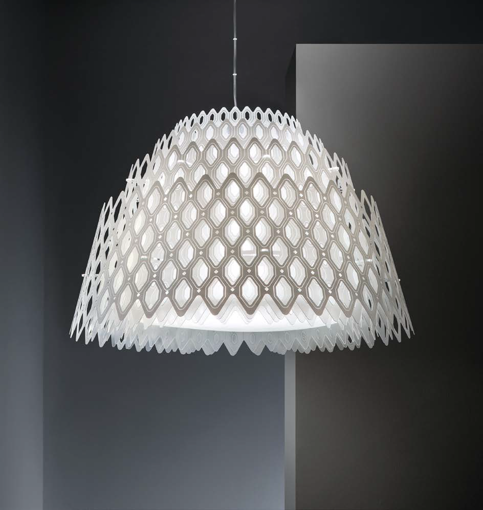 картинка Современные подвесные светильники Подвесной светильник SLAMP Charlotte CHRSL00WHT01THCE27EU