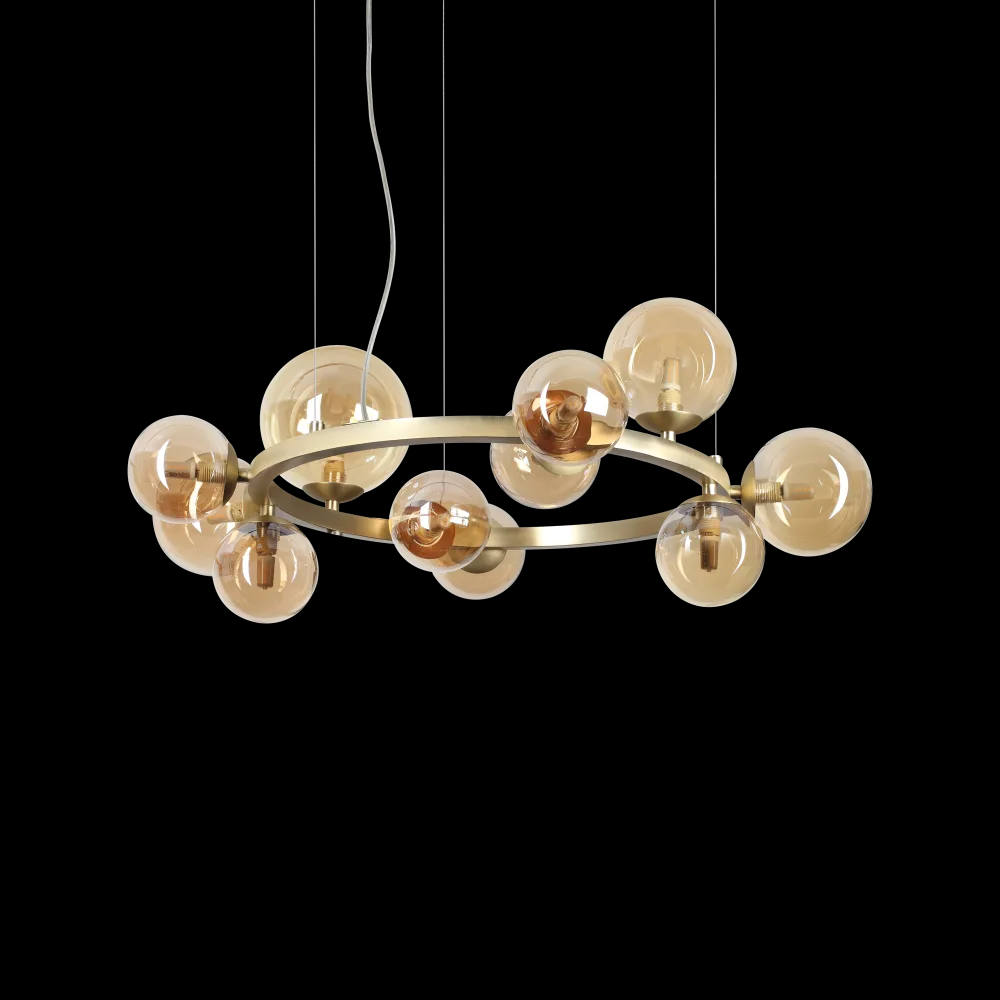 картинка Современные подвесные светильники Подвесной светильник IDEAL LUX Perlage 322773