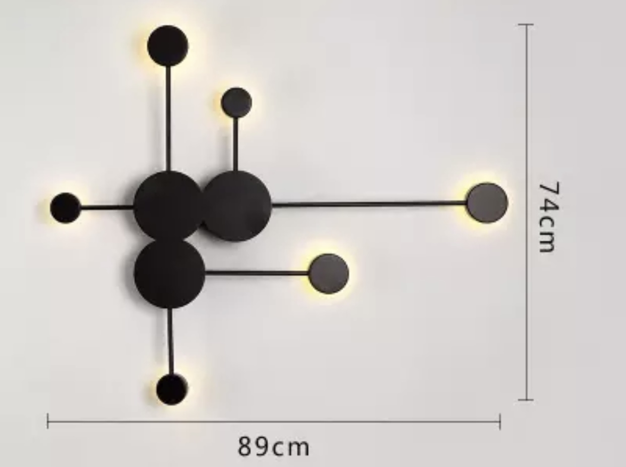 картинка Современные бра Современное Бра MOLECULAR WALL 2374-2