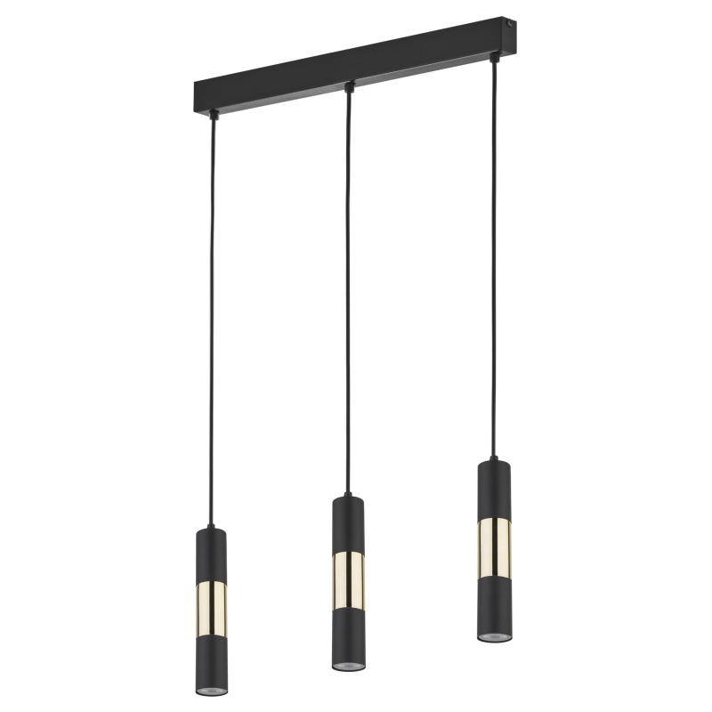 картинка Линейные подвесные светильники TK-Lighting VIVIEN BLACK/GOLD Підвісний 3 4757