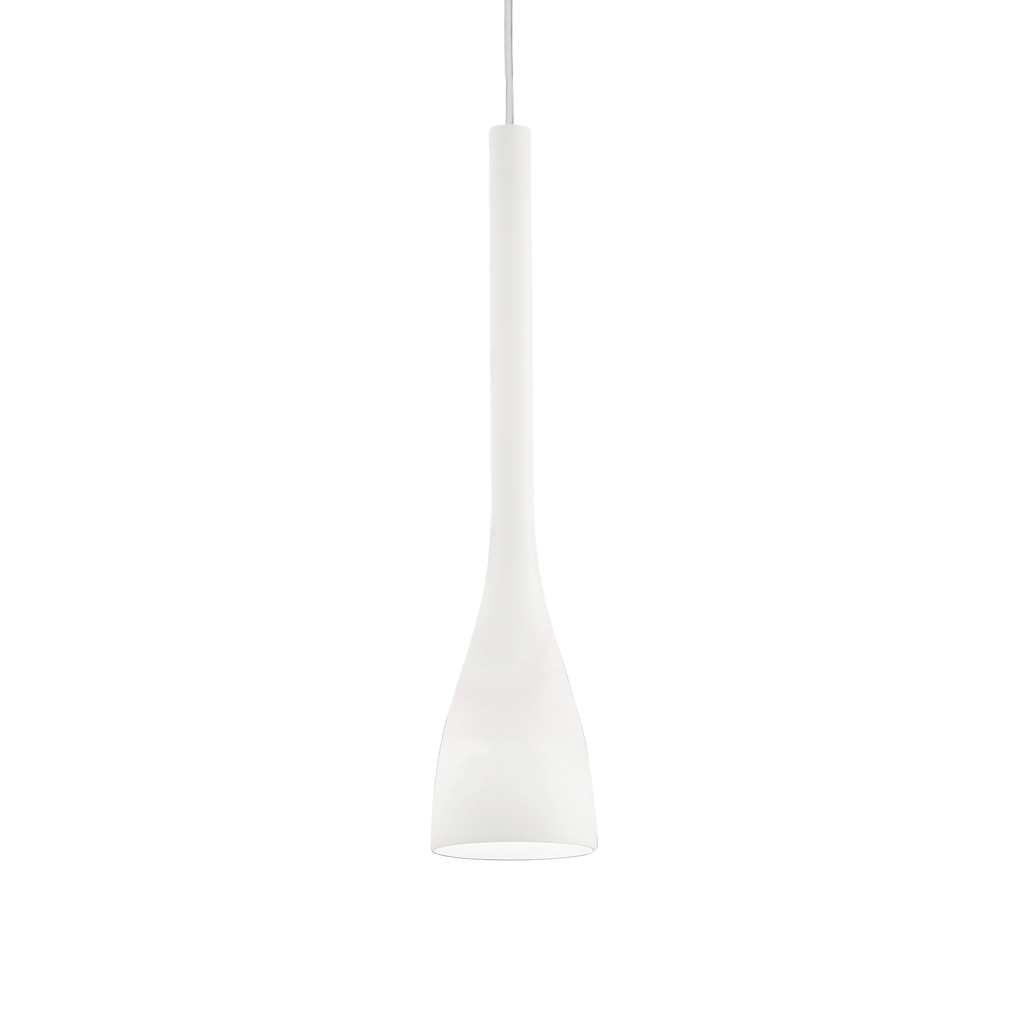 картинка Современные подвесные светильники Подвес Ideal Lux Flut 035666 SP1 Big Bianco