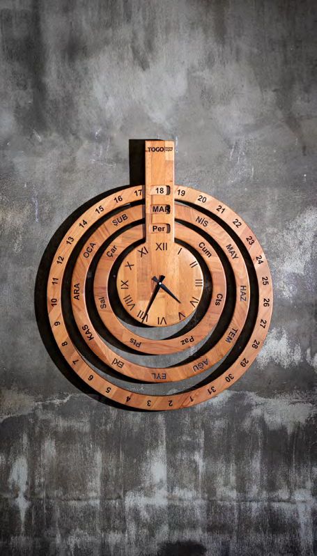 картинка Декор Настенные часы TOGO Times Watch 