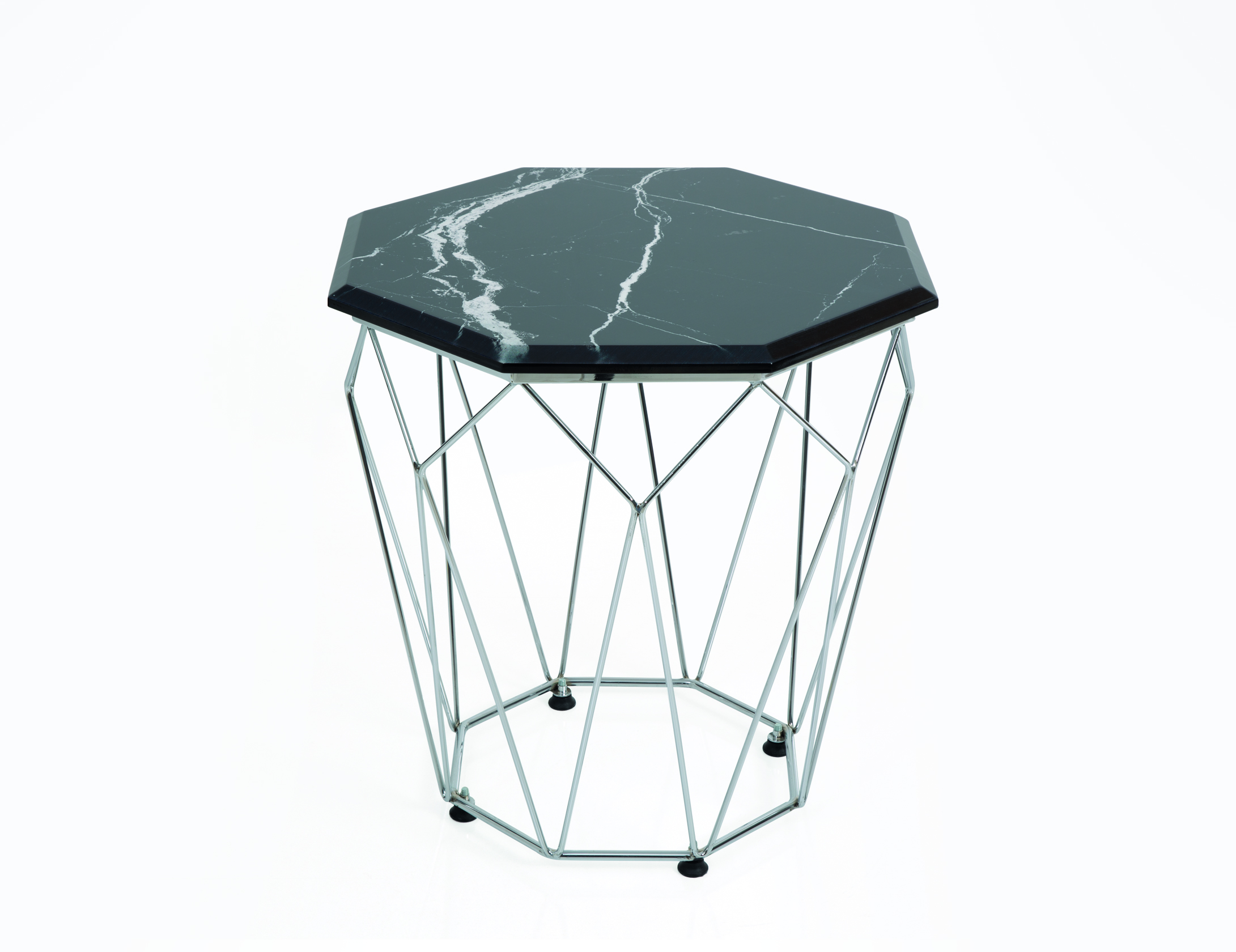 картинка Столики Столик приставной LEGNOStill Hexagon silver