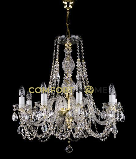 картинка Хрустальные люстры Хрустальная люстра ArtGlass ANDULA VIII. FULL CUT WHITE CE