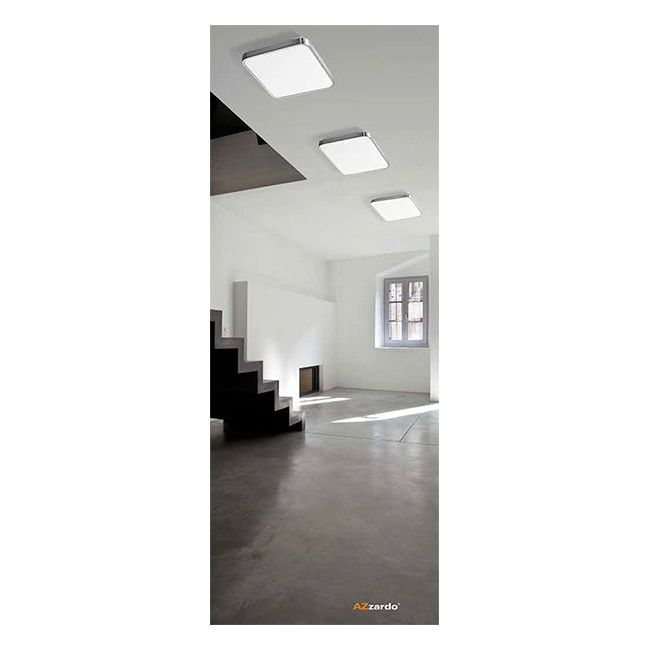 картинка Квадратные Настенно-потолочный светильник Azzardo Quadro AZ0204