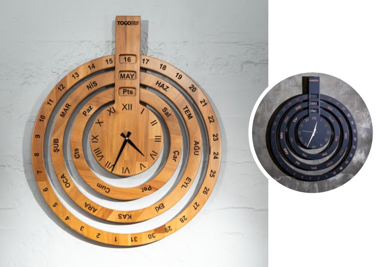 картинка Декор Настенные часы TOGO Times Watch 