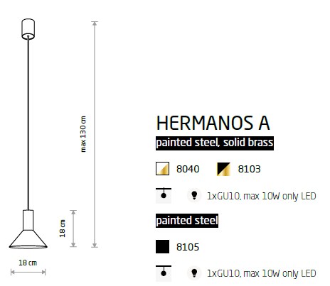 картинка Современные подвесные светильники Подвесной светильник Nowodvorski Hermanos A 8105