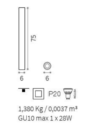 картинка Накладные светильники Накладной светильник Ideal Lux Look 233352 PL1 Bianco