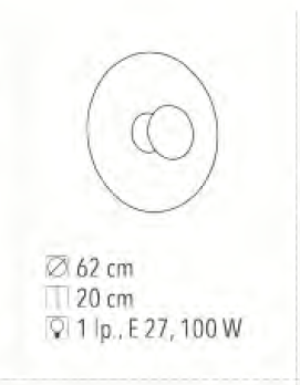 картинка Современные бра Бра KOLARZ Luna 0423.61XL.5.SA