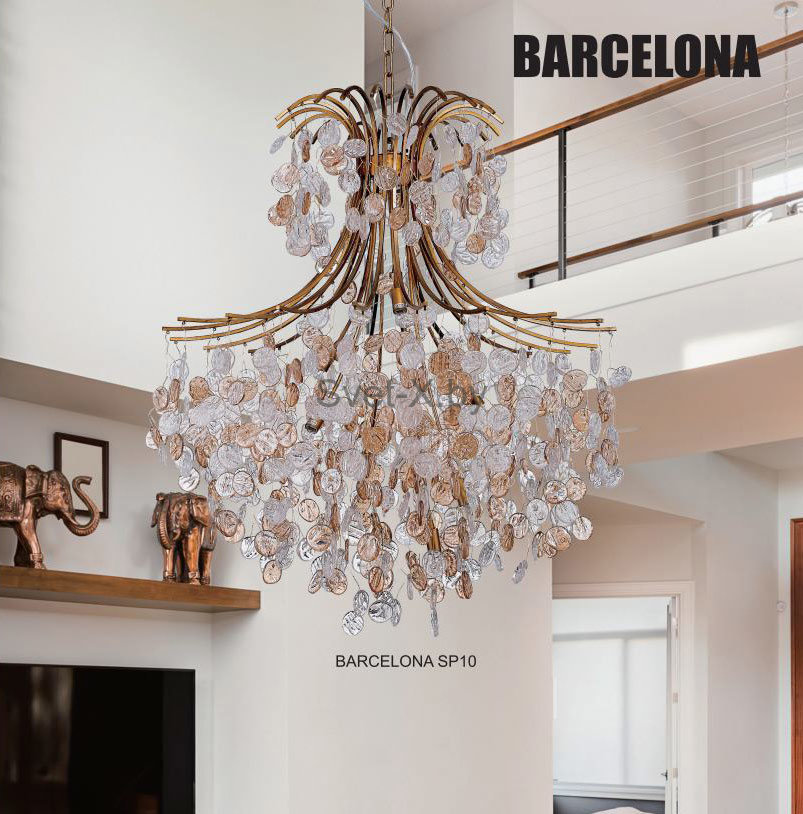картинка Хрустальные люстры Люстра Crystal Lux BARCELONA SP10