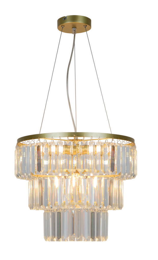 картинка Современные подвесные светильники Подвесной светильник Zuma Line Tiffany P17127-4-1GD