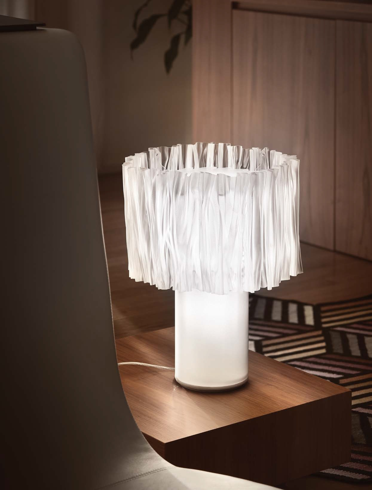 картинка Светодиодные настольные лампы Настольная лампа SLAMP Accordeon ACRTM00WHT00000000EU