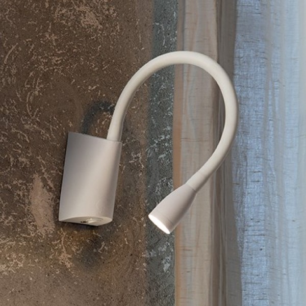 картинка Светодиодные бра Настенный светильник Ideal Lux Goose 142708 AP1 Bianco