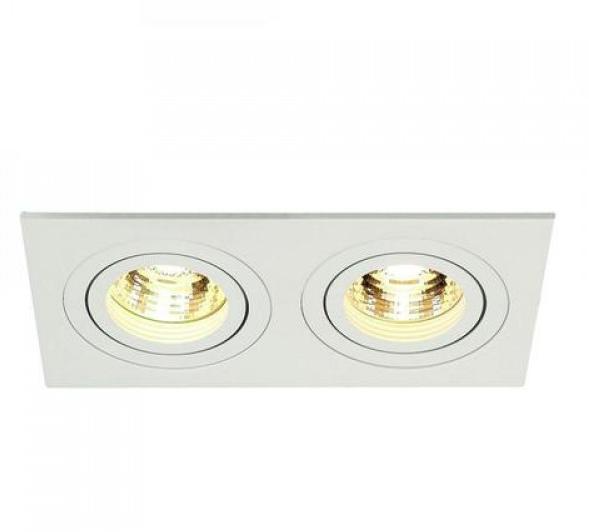 картинка Врезные Врезной светильник SLV 113512 New Tria GU10 2 Square