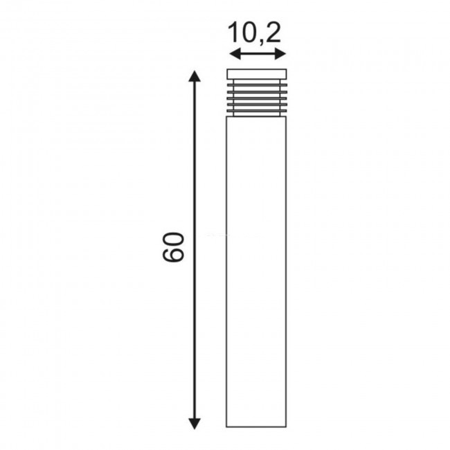 картинка Фонарные столбы Парковый светильник SLV 230066 Vap Slim 60
