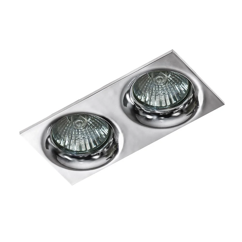картинка Врезные Точечный светильник Azzardo Ivo Square 2 GM22002S-CH AZ1789