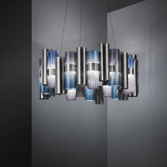 картинка Современные подвесные светильники Подвесной светильник SLAMP La lollo M LALSM00GRD01T00NMTEU