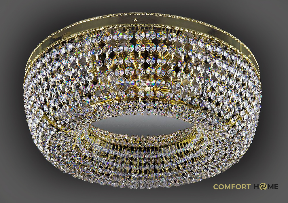 картинка Классические Светильник потолочный хрустальный ArtGlass SOFIA DIA 450 CE