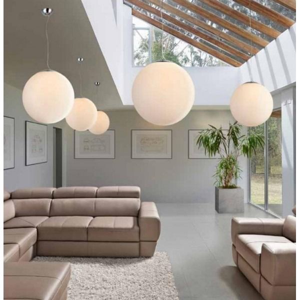 картинка Современные подвесные светильники Подвес Azzardo White Ball 50 (FLWB50WH) AZ1329