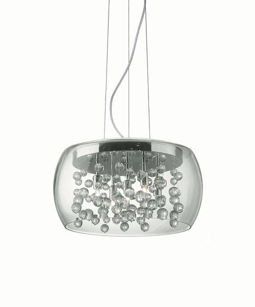 картинка Современные подвесные светильники Подвес Ideal Lux Audi-80 031743 SP5 Trasparente