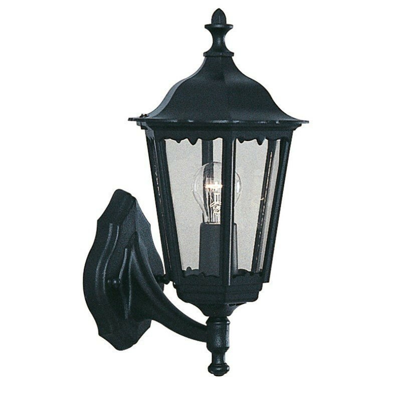 картинка Уличные настенные светильники Бра Searchlight 82530BK Alex