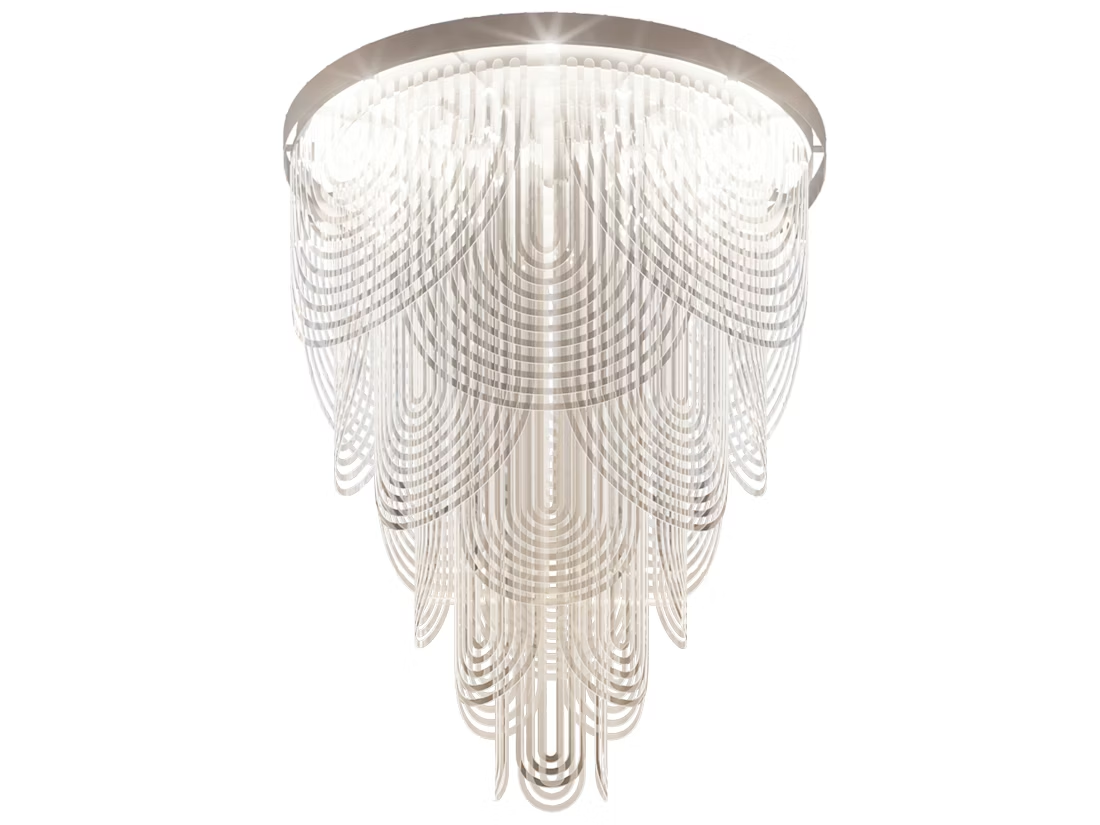 картинка Современные подвесные светильники Подвесной светильник SLAMP  Le grand Ceremony CERC6XLWHT000SE000EU