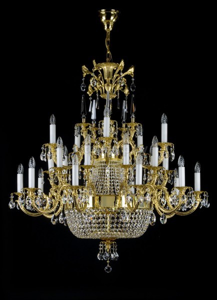 картинка Хрустальные люстры Люстра хрустальная Artglass ARABELA dia 1200 POLISHED CL