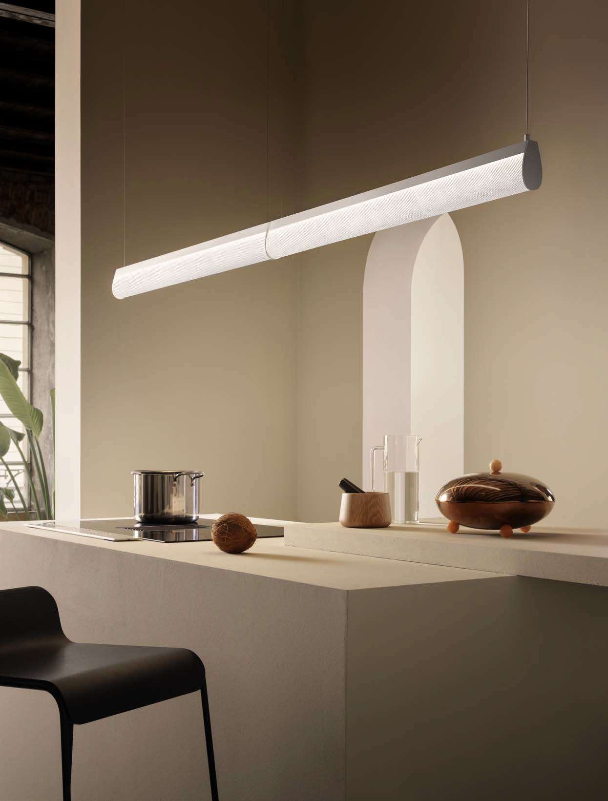 картинка Современные подвесные светильники Подвесной светильник SLAMP Modula MODS000DPB01TDB000EU