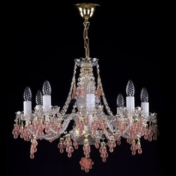 картинка Хрустальные люстры Люстра хрустальная Artglass ROSANA VIII. color