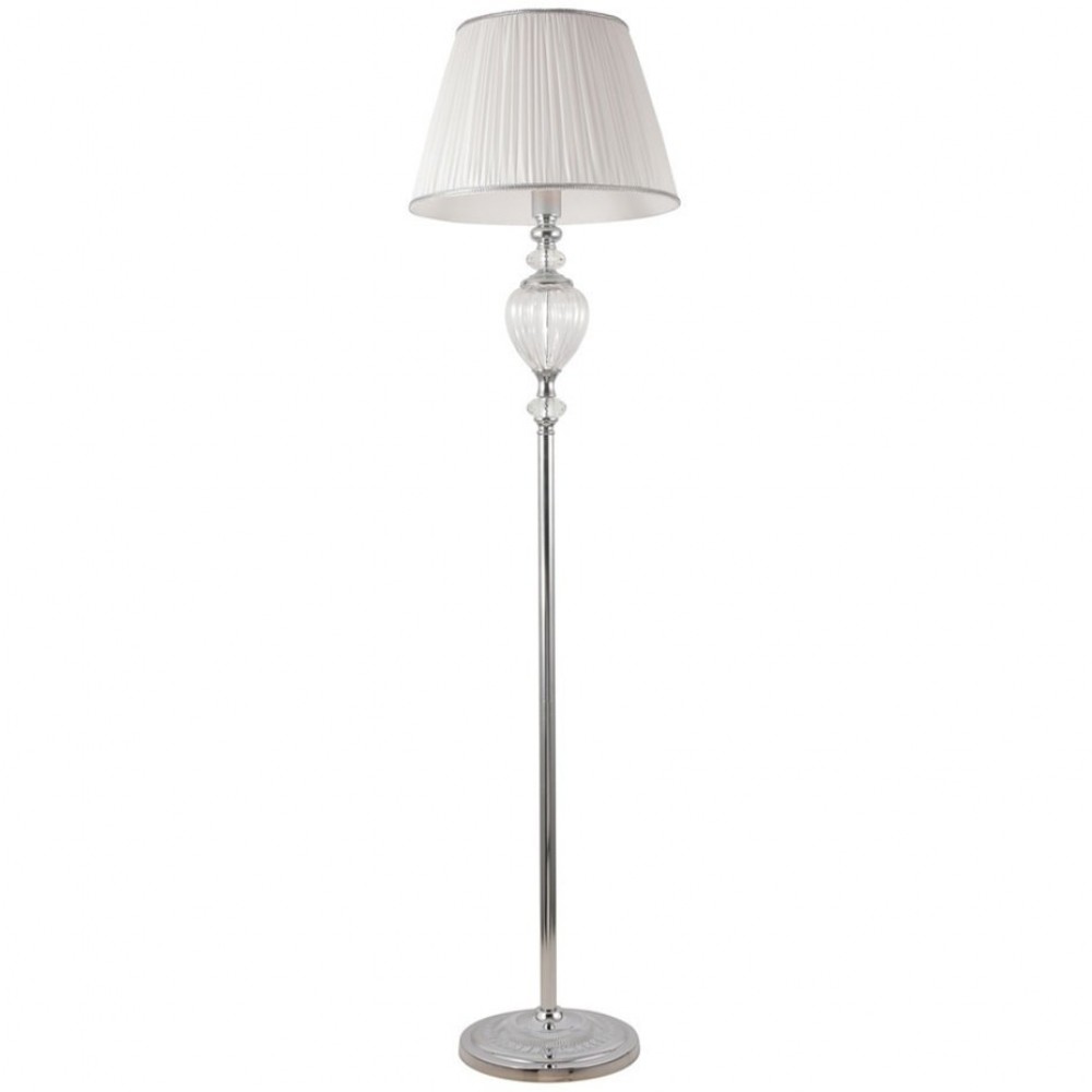 картинка Торшеры с абажуром Торшер Crystal Lux ALMA WHITE PT1