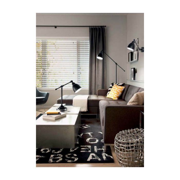 картинка Современные бра Настенный светильник Ideal Lux Newton 027852 AP1 Nero