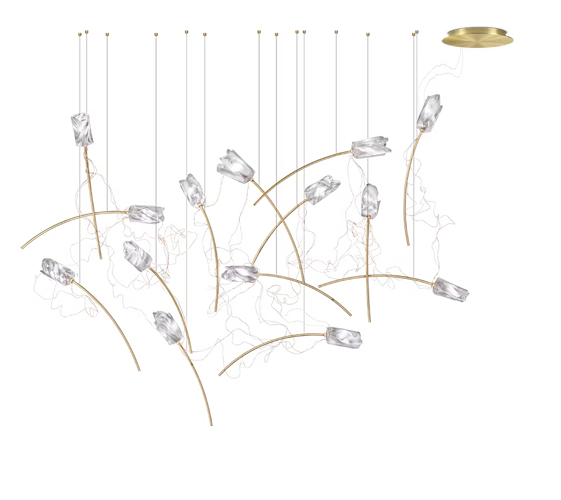 картинка Светодиодные люстры Люстра SLAMP Tulip TULSL00PRS03CLD000EU