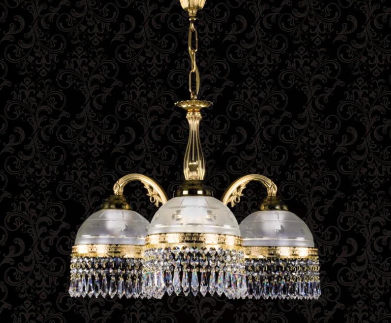 картинка Хрустальные люстры Хрустальная люстра ArtGlass CASSANDRA III. (DARK PATINA, LIGHT PATINA) CE