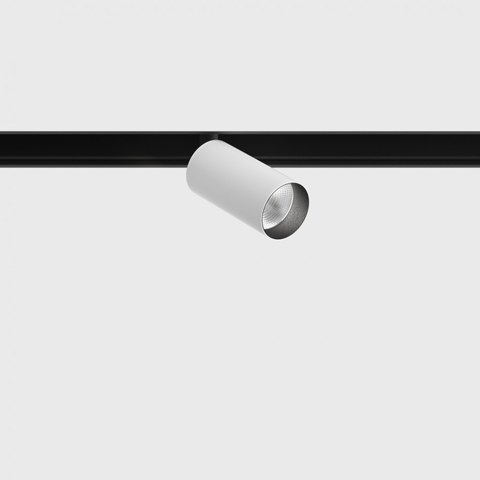 картинка Трековые светильники Светильник трековый LTX IN_LINE TUB S A 60, D30mm, H60mm, LED 8W, 3000К, белый (06.0361.8.930.WH)