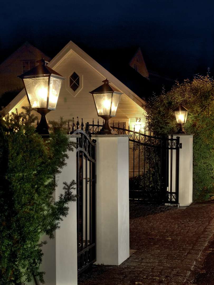 картинка Уличные столбики Столбик NORLYS IP54 London 484WH