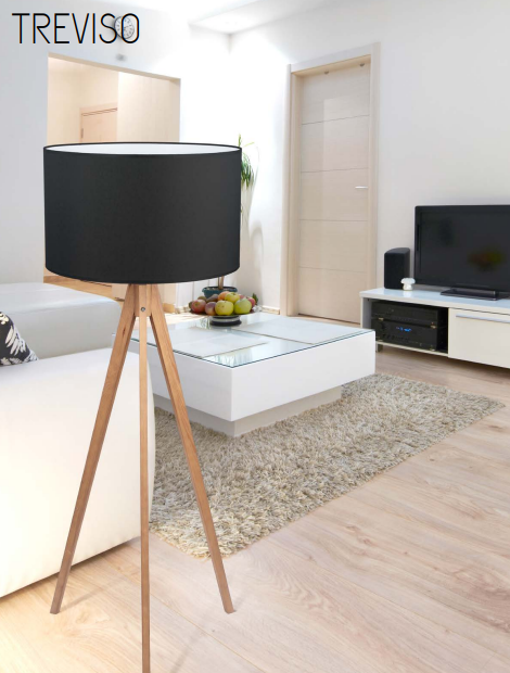 картинка Торшеры с абажуром Торшер TK Lighting Treviso 5039