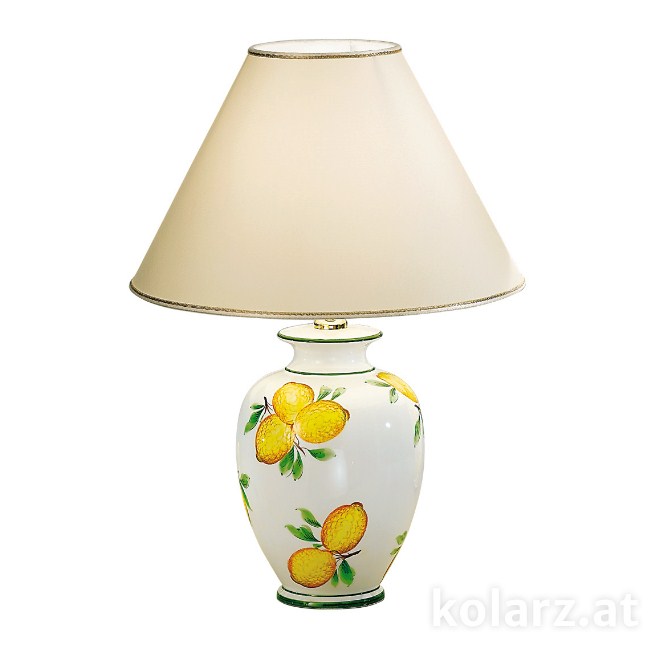 картинка Настольные лампы с абажуром Настольная лампа Kolarz Giardino Lemone 0014.71