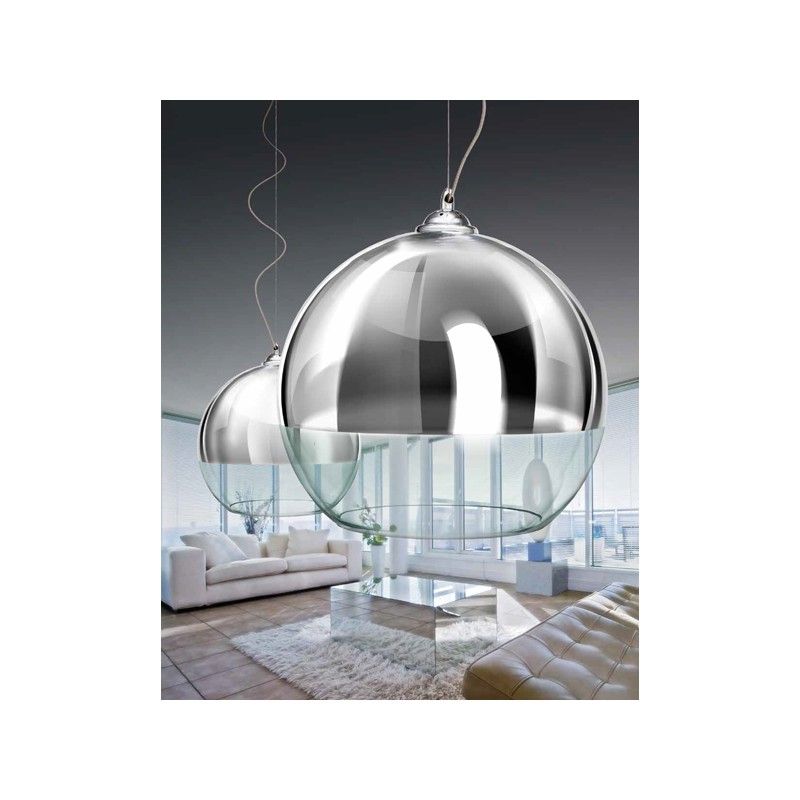 картинка Современные подвесные светильники Подвес Azzardo Silver Ball AZ0731