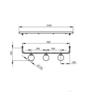 картинка Линейные подвесные светильники Подвес Pikart Tris 23716/1